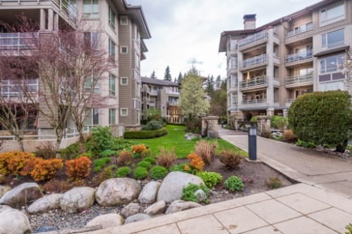 landscaping services at residential housing